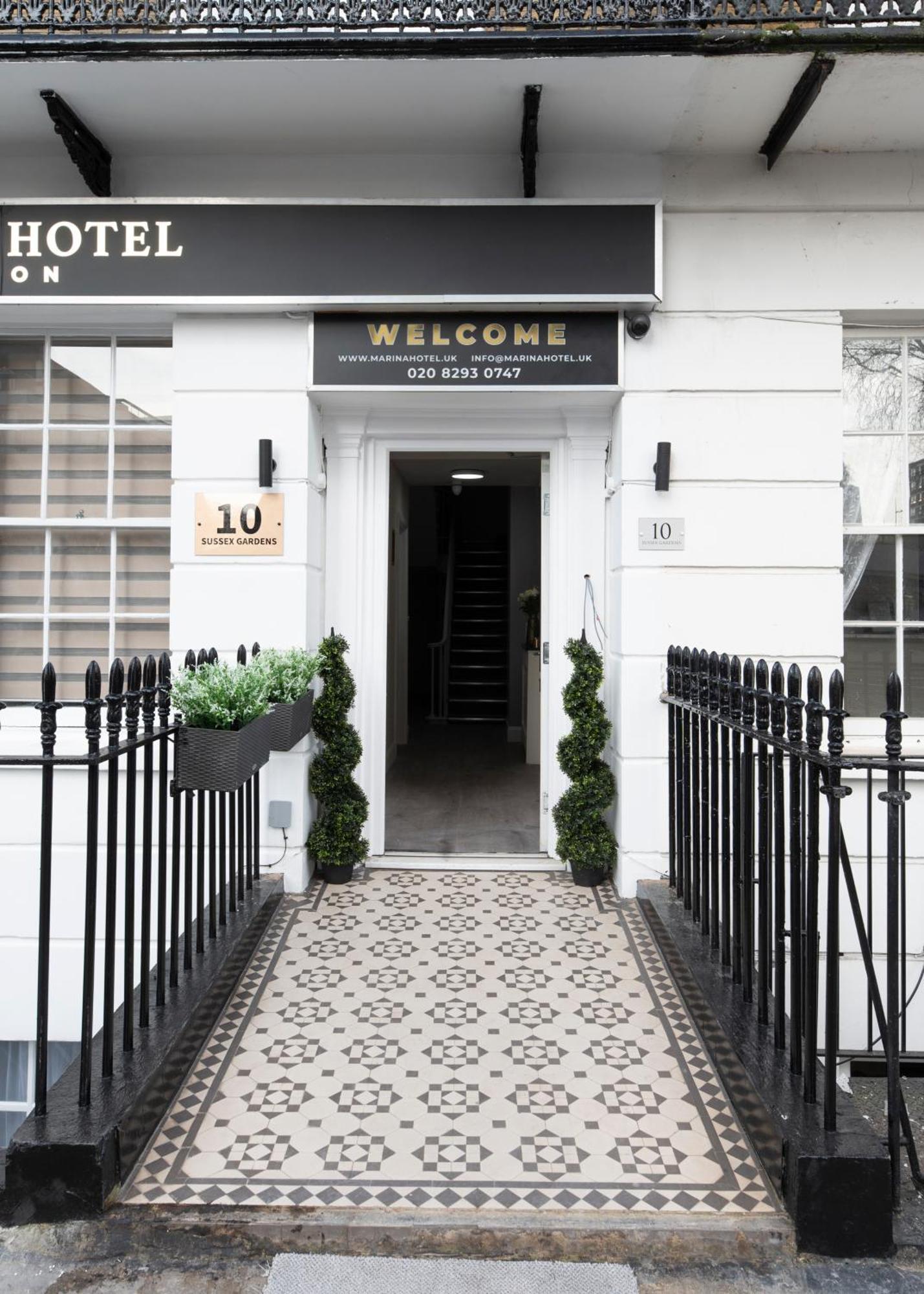 Marina Hotel Londra Esterno foto